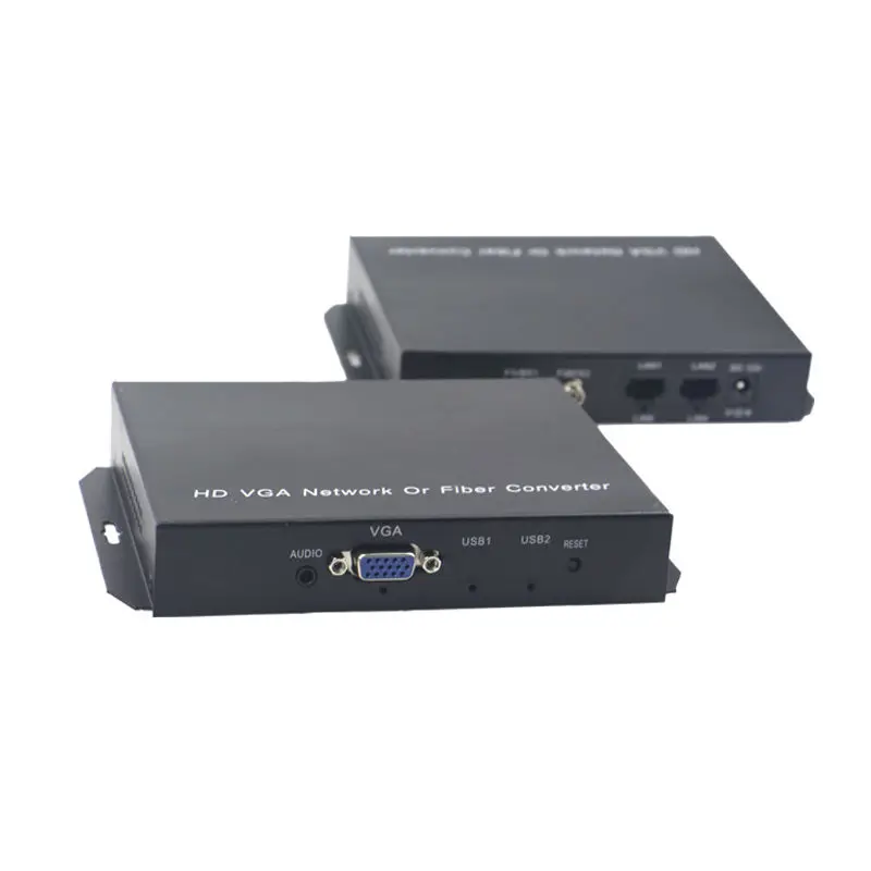 

Jyttek 1080P VGA converters with Audio Etherner -VGA signal over fiber optic Tx / Rx