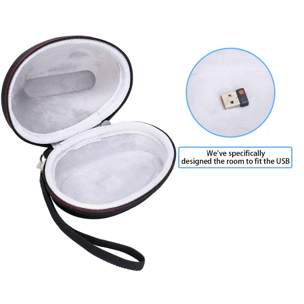 LTGEM sert EVA koruyucu kılıf taşıma kapak çanta Apple Magic Mouse Logitech MX dikey G602 M720 G305 G903 g900 fare
