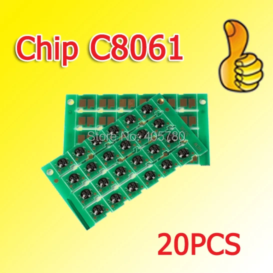 

20pcs 8061 chip compatible for LaserJet 4100/C8061 drum chip +