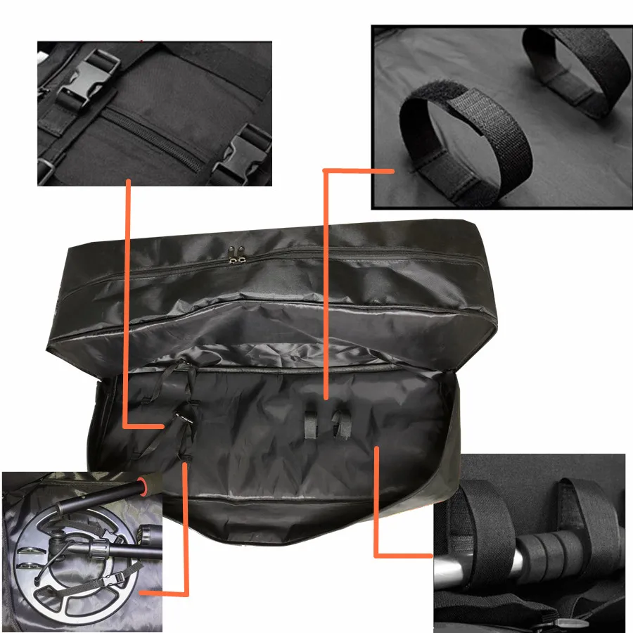 Outdoor Advanture Big Capacity Bag for Carrying Metal Detectors bag