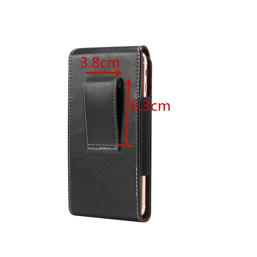 Fashion Universal 4.7-7.2 inch Smart phone Waist Packs Small Phone Pouch Holster Case PU Leather Fanny Pack Casual Belt Clip Bag