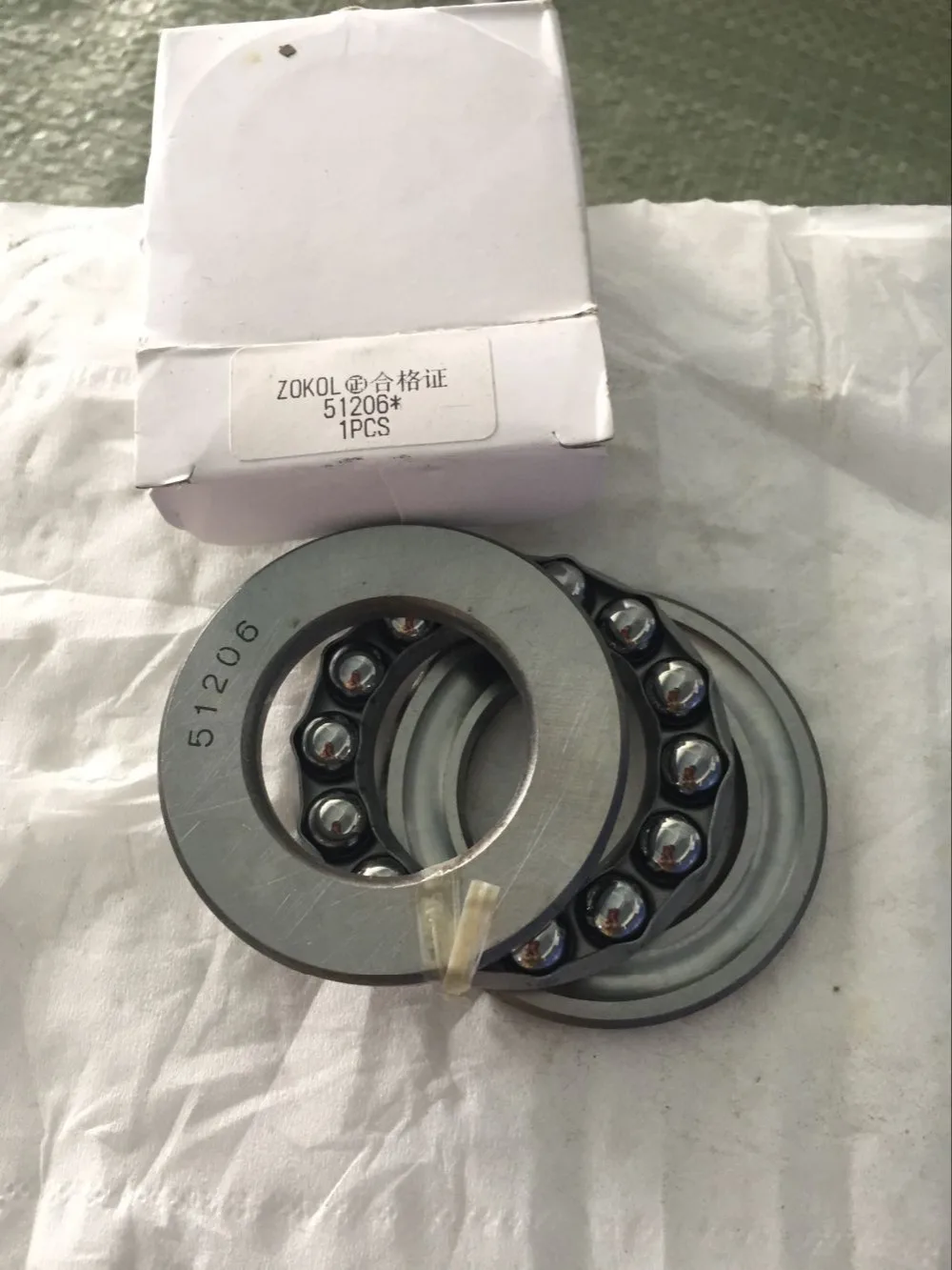 1 pc 51206 모델 30*52*16 축 볼 스러스트 베어링 30mm x 52mm x 16mm