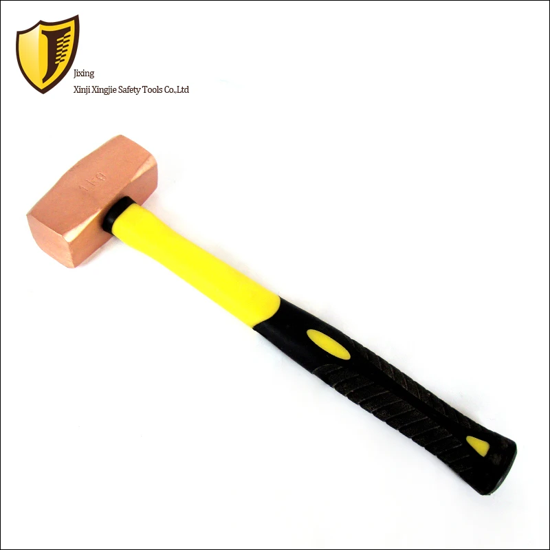 1kg,Red Copper German octagonal hammer , Explosion-proof hammer