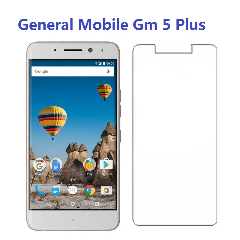 For General Mobile Gm 5 Plus Tempered Glass 9H Protective Scratch-proof LCD Screen Protector For Gm 5 Plus+Glass Protector