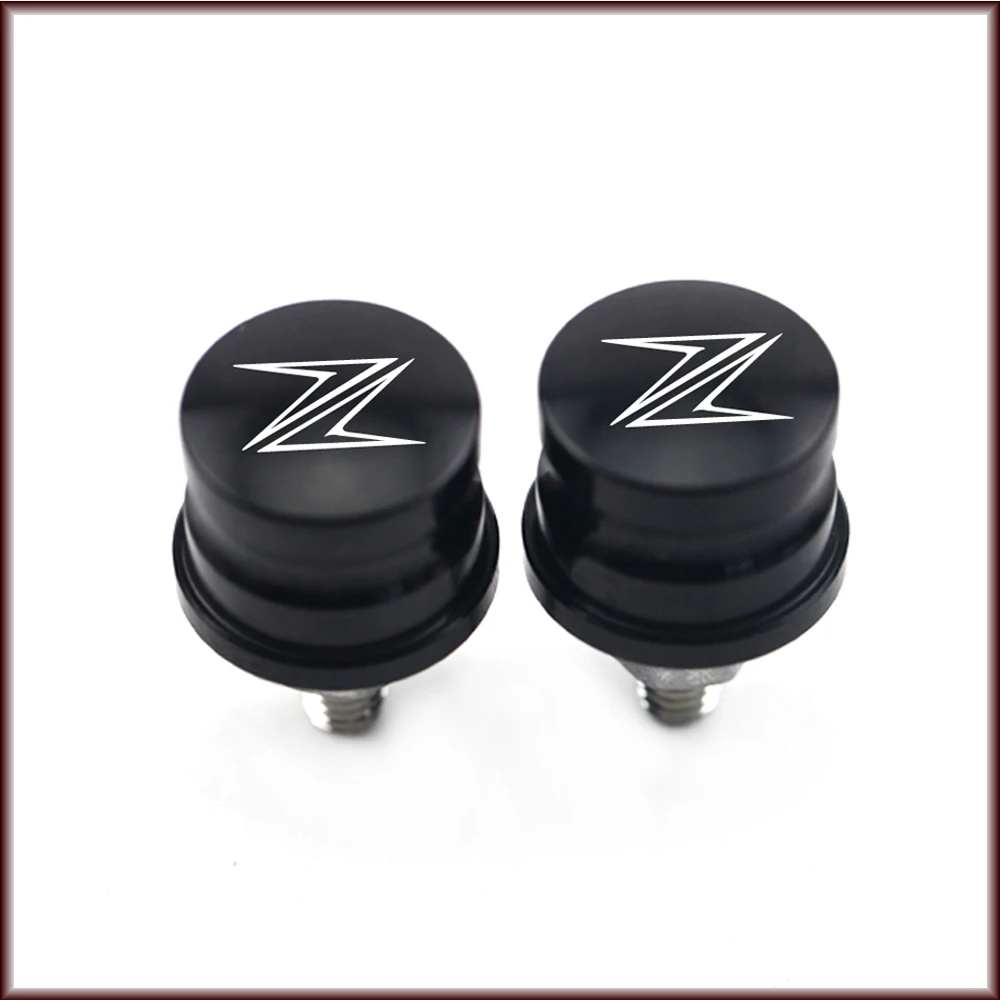 Parafusos decorativos para placa de automóvel, para kawasaki z300 z250 z650 z 300 250 650 acessórios para motocicleta parafuso 6mm