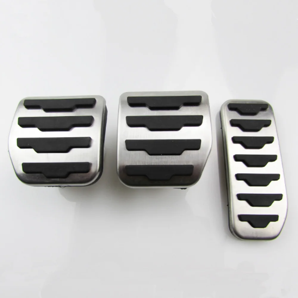 MT Car Brake Fuel Gas Accelerator Foot Pedal Cover For Land Rover Evoque 2010 2011 2012 2013 2014 2015 Suv Car Stying