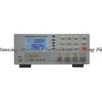 Fréquence de Test du compteur LCR U2821: 100Hz, 120Hz, 1kHz, 10kHz, précision de base: 0.2%