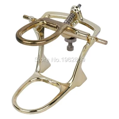 

2pcs/lot Dental Lab Tools Brass Coated Articulator Big Size Laboratory Instruments Adjustable Equipment Denture Articulator