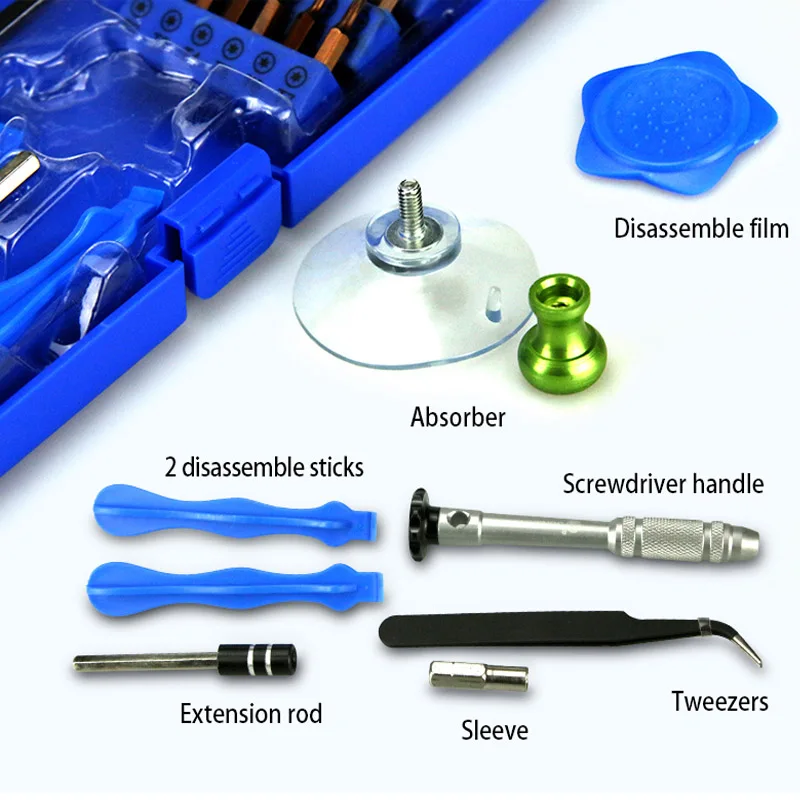 High Quality Screwdriver Set SS-5116 Phone Repair Tools Kit Spudger Pry  Opening Screwdriver tools Set for IP Samsung Repair