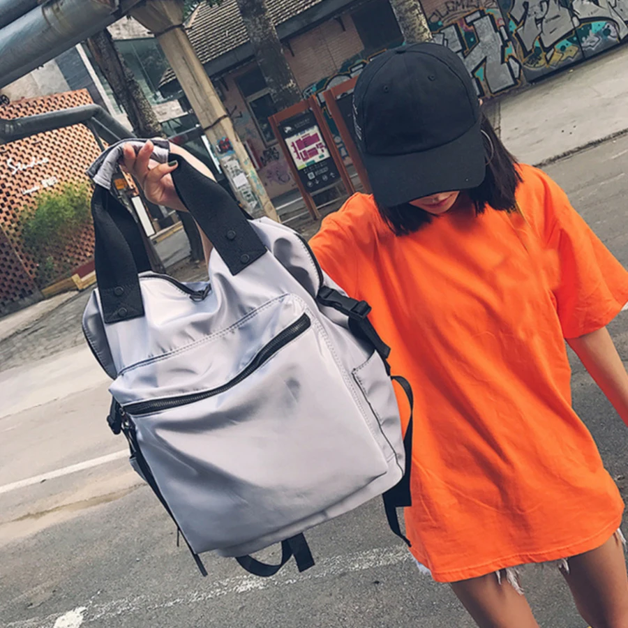 حقيبة ظهر نسائية غير رسمية مقاومة للماء ، حقيبة سفر ذات سعة كبيرة للمراهقين والطلاب ، حقيبة وردية ، Mochila Bolsa 2019