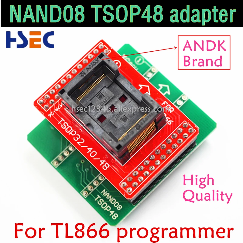 100% Origail NAND Adapters TSOP32 TSOP40 TSOP48 SOP44 SOP56 adapter for Xgecu TL866II PLUS MiniProTL866A TL866CS USB Programmer