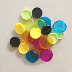 6 pezzi 20 e 24mm T foro per funghi anello rotondo in plastica rilegatura a disco anello per rilegatura a libro sciolto anello per rilegatura ad arco anello per Notebook forniture per ufficio