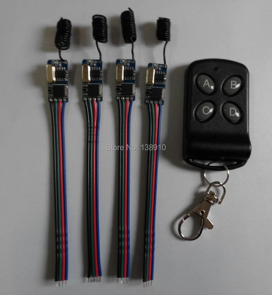 

Small Volume Relay Receiver DC 3.6V 3.7V 4.8V 5V 6V 7.4V 9V 12V Mini Remote Control Switch Micro Power ON OFF Remote NO COM NC