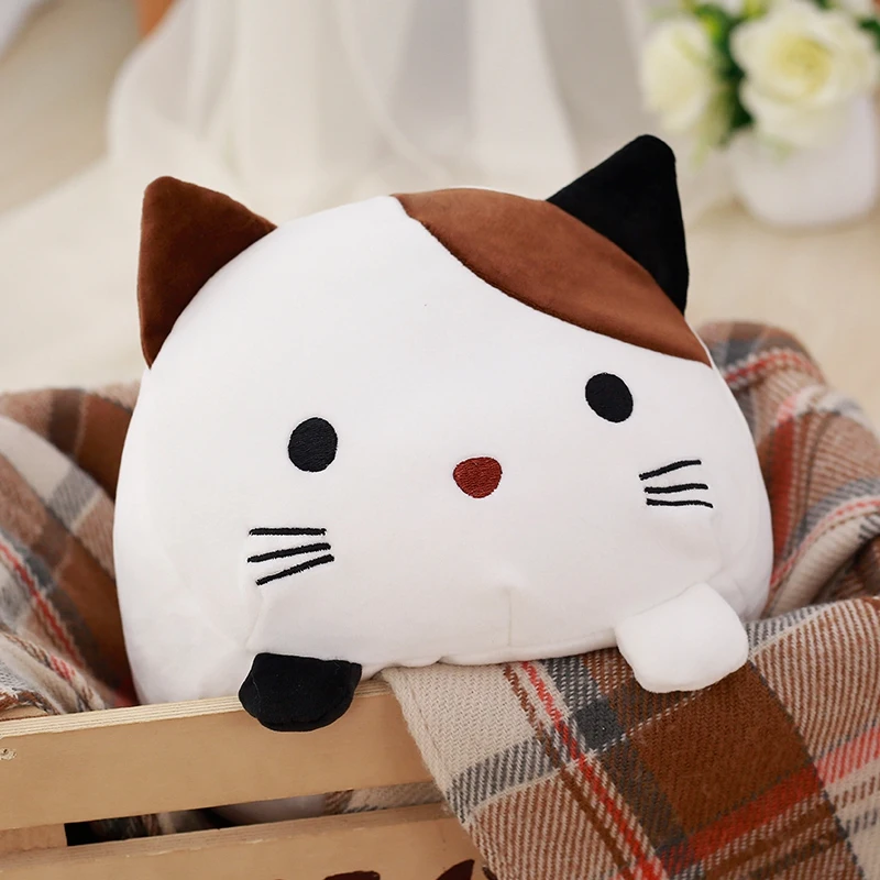 

Hot reative Christmas Plush Cat Toys For Children Soft Stuffed Down Cotton Pillow Cartoon Animal Kids Baby Doll Birthday Gift