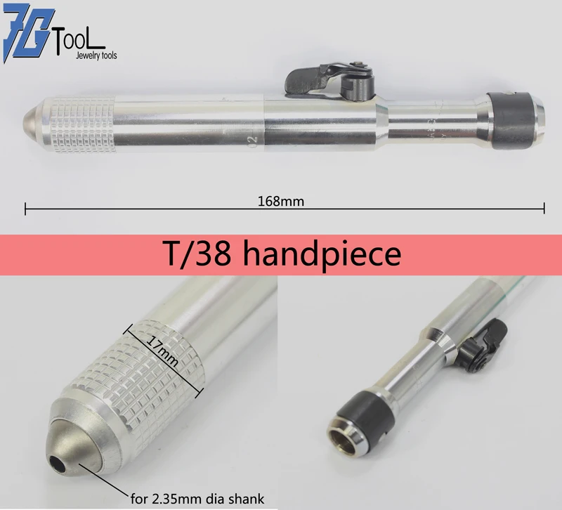 Rotary Quick Change Handpiece Flex Shaft 2.35mm Shank Tool For Foredom T30 Knife Holder Hand Piece