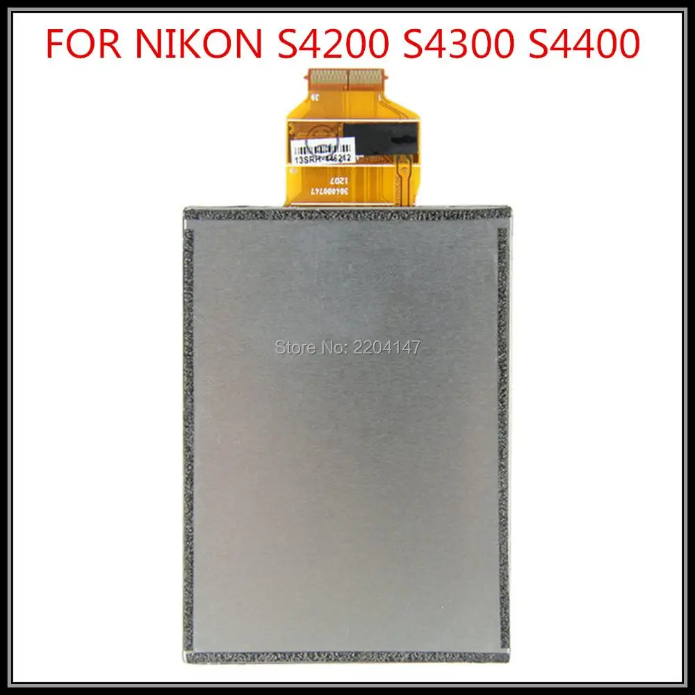 Новинка, деталь для ремонта экрана ЖК-дисплея с подсветкой для цифровой камеры NIKON S4300 S4200 без касания