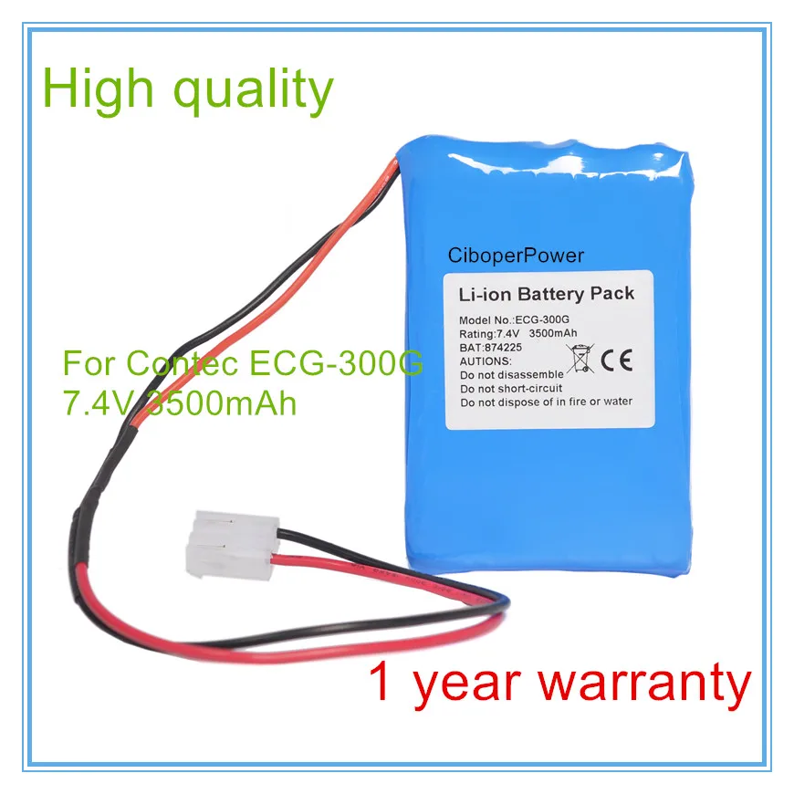 

High Quality For ECG-300G Battery | Replacement For ECG-300G ECG Vital Signs Monitors Battery