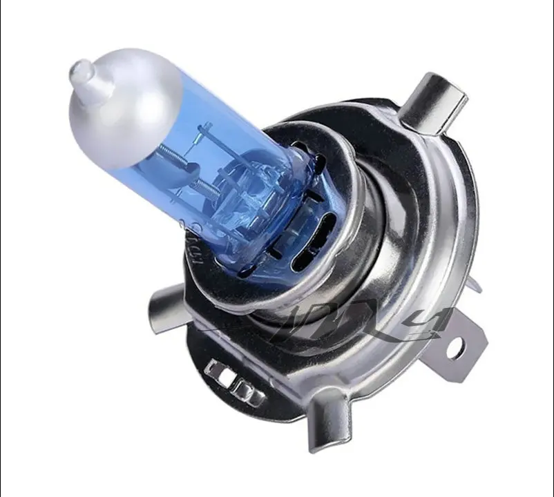 H4 100W 12V Halogen Bulb h4 super white Fog Lights High Power Car Headlights Lamp Car Light Source parking auto