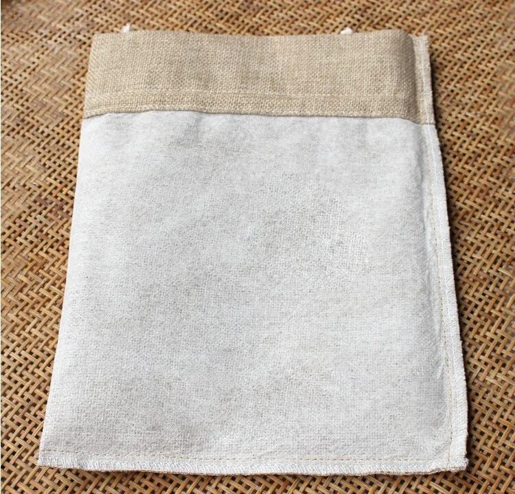 20*30cm 1pcs Vintage Style Jute Sacks Drawstring Gift Bags For Jewelry/wedding/christmas/birthday Packaging Linen Pouch Bags