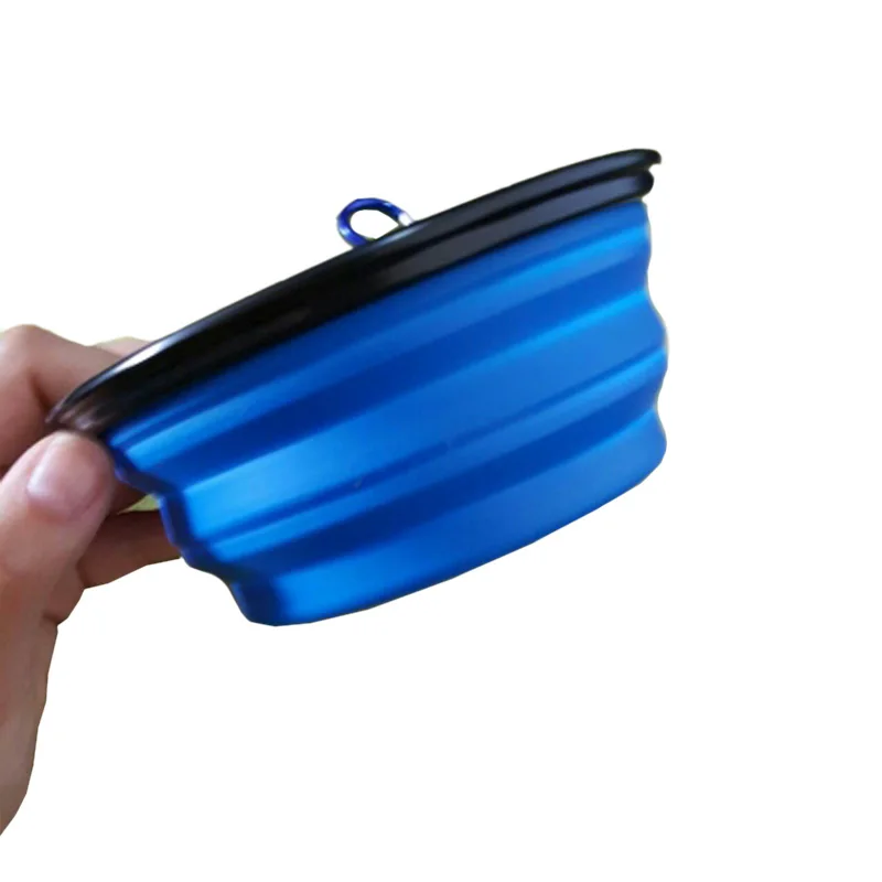 Neuer Tragbarer Silikon-Haustierfutterspender Zusammenklappbare Auto-Tragetasche für Haustiernäpfe Futter- und Wassernäpfe für Hunde und Katzen Outdoor-Reise-Futterschale Behälter – Detail 12