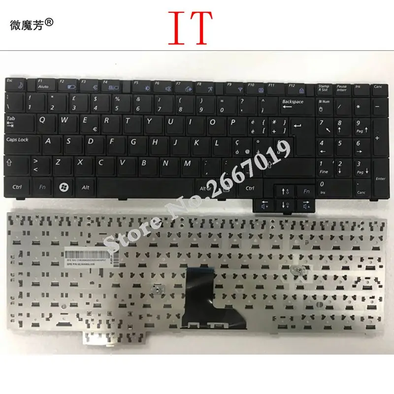 IT Keyboard for Samsung R620 R528 R530 R540 NP-R620 R525 NP-R525 R517 R523 RV508 Black laptop keyboard