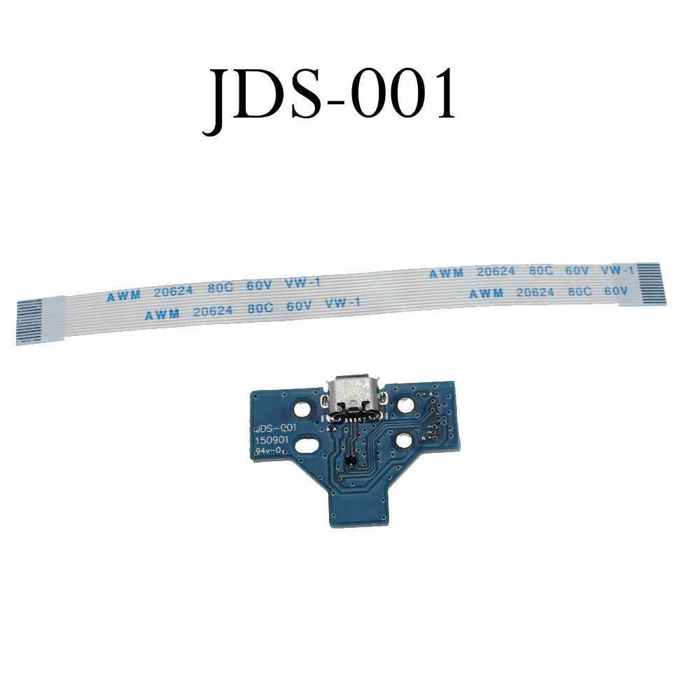 JCD  JDS-001 JDS-011 JDS-030 JDS-040 JDS-055 USB Charging Port Board For PS4 Controller Repair Parts