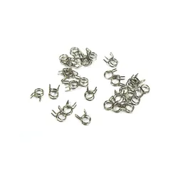 10pcs Fuel Line Oil Air Tube Clamp Hose Spring Clip Fastener 6mm Fuel Connector For RC Fuel Model Accessories