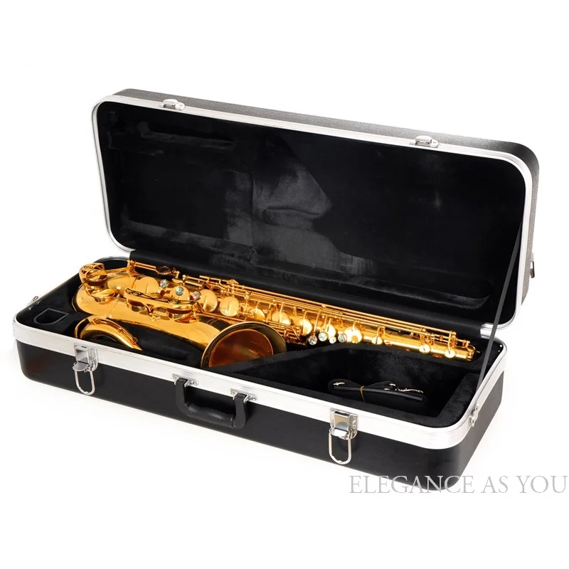 bB Tenor Saxophone Case Handle bE Saxophone Box Hard Case Alto Saxophone Bag Cover Shoulder SAX Case Box Waterproof Bb SAX Bags