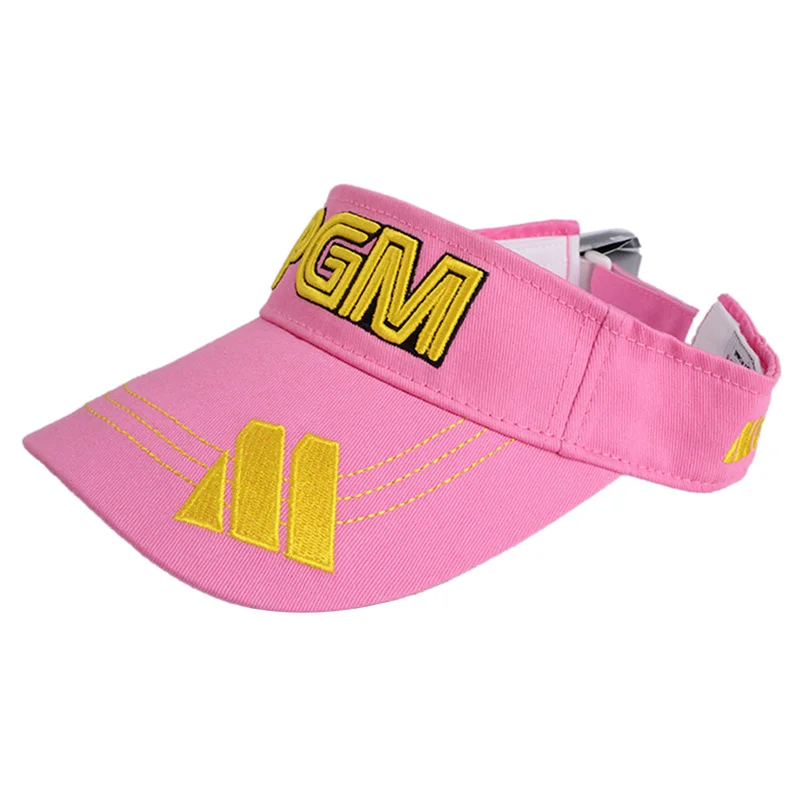 PGM Golf Empty Top Hat Ultralight Outdoor Running Baseball Anti UV Cap Sport Marathon Visor Cap Snapack Hat Unisex Leisure Hat