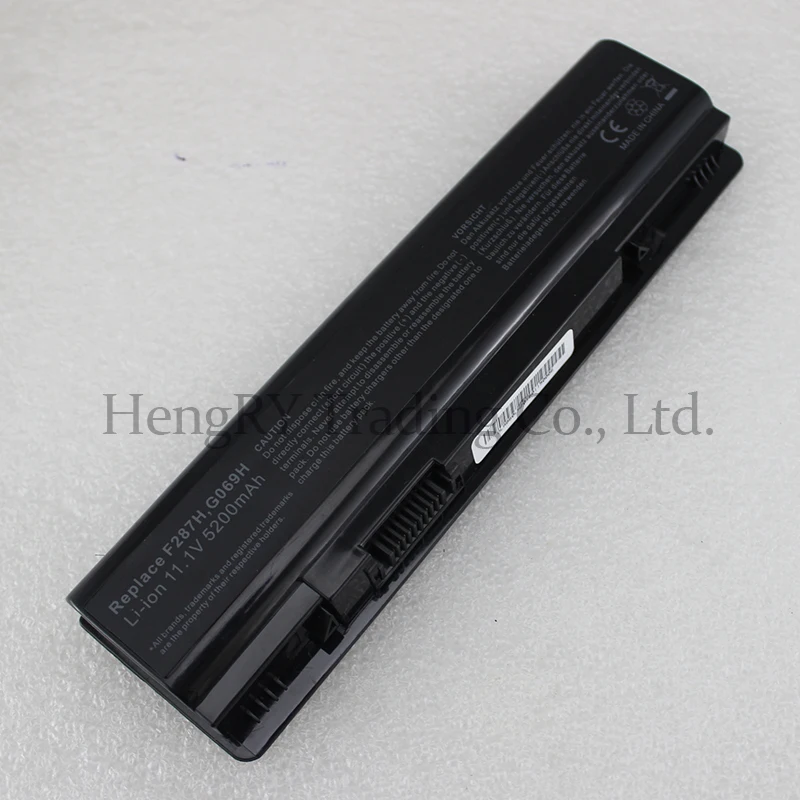 NEW 5200mAh Battery F286H for Dell Vostro 1014n 1015 1015n 1088 A840 A860 A860n F287F F286H R988H F287F 0F287H 0R988H 451-10673