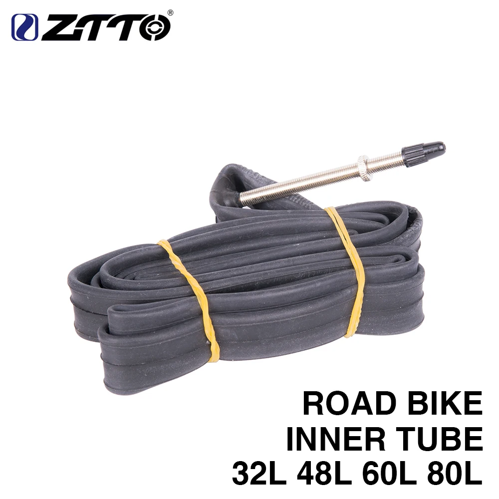 ZTTO 700c French Presta Schrader America Road Bike Inner Tube Bicycle tires A/V F/V Long Valve 32l 48l 60l 80l City Bike