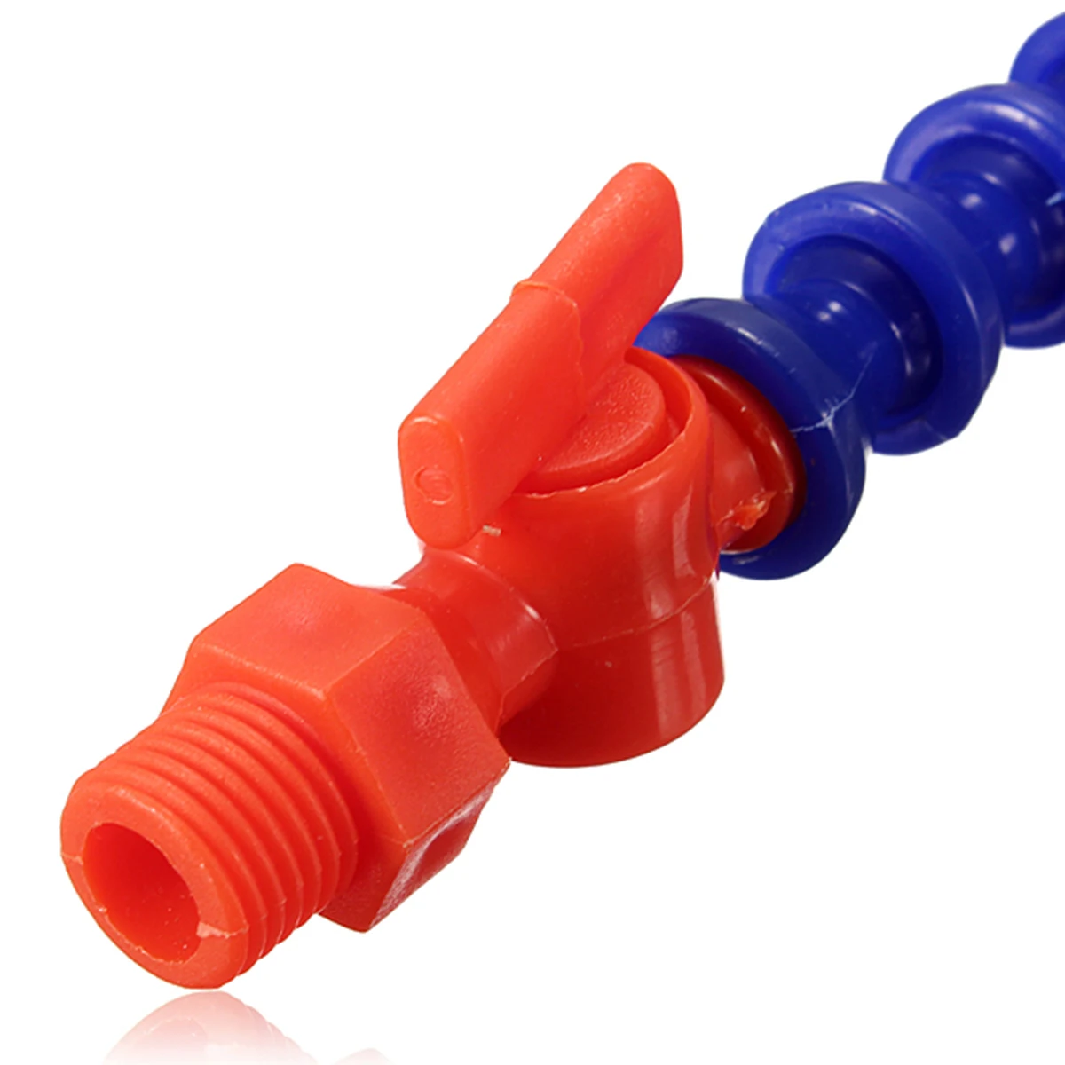 300mm  Round Nozzle Plastic Flexible Water Oil Coolant Pipes Hoses with Switch For CNC Machine Lathe Milling Cooling Tube