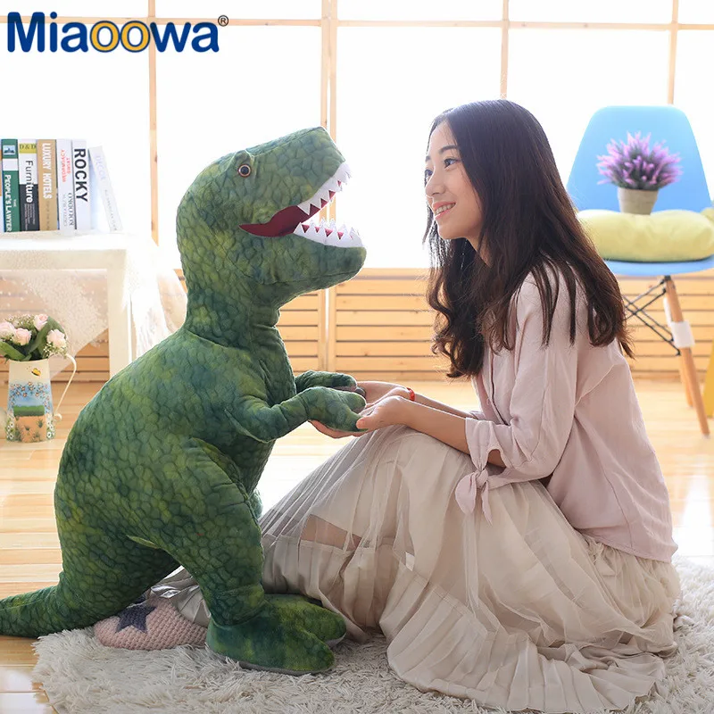 50cm-80cm Simulation Dinosaur Plush Toys Stuffed Animals Plush Dinosaur Pillow Tyrannosaurus Rex Dolls Kids Girls Gifts images - 6