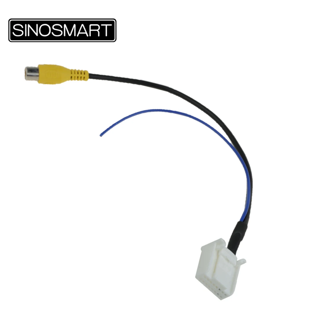 

SINOSMART C16 16-PIN Connection Harness for Toyota OEM Monitor with Aftermarket Reversing Camera without Damaging Car Wiring