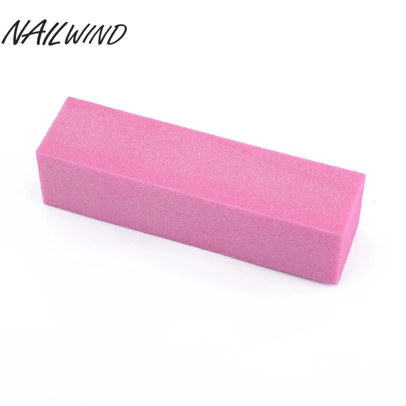 

NAILWIND 4PCS/PACK High Quality Pink Nail Art Buffer File Sponge Sandpape Nail File Gel Nail Art Manicure Tools
