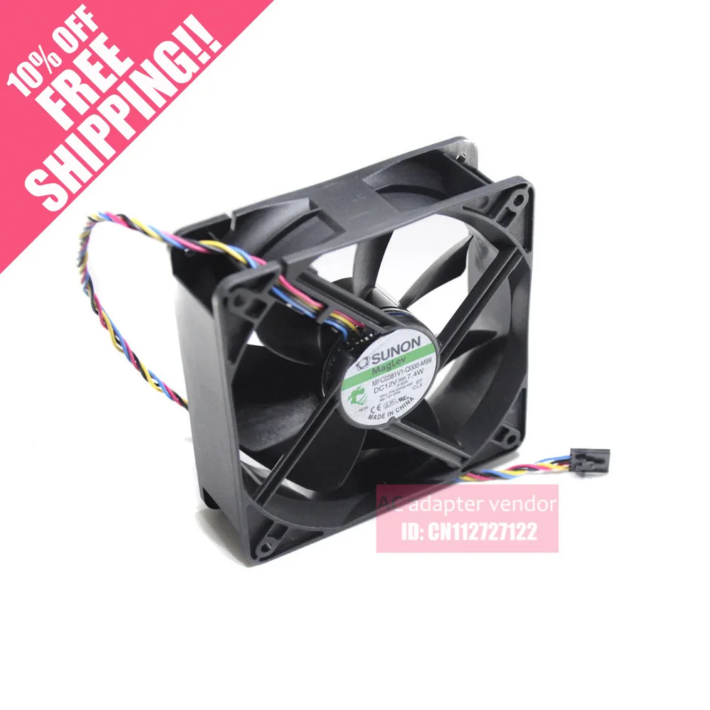 

SUNON FOR Dell BTX chassis fan MFC0381V1-Q000-M99 12V7.4W YK550-A00