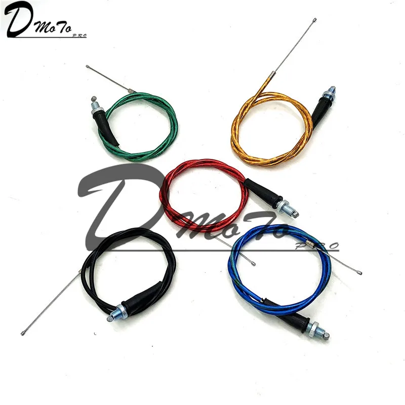 Motorcycle Throttle Cable 950MM 1080MM 1200MM Straight Connection For Dirt Pit Bike Motocross XR50 CRF50 CRF70 KLX 110 125