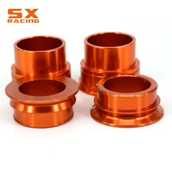 Motorcycle CNC Front Rear Wheel Hub Spacer Set For KTM SX SXF XCF 125 150 200 250 300 350 400 450 2013 2014