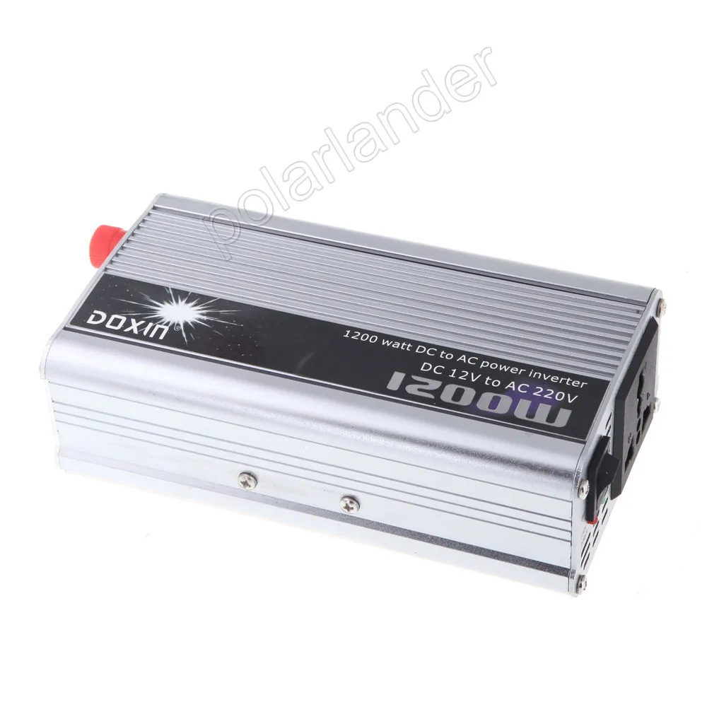 Car Accessories Inverter DC24V to AC220V 1200W Car voltage transformer USB Charger Auto converter Modified Sine Wave