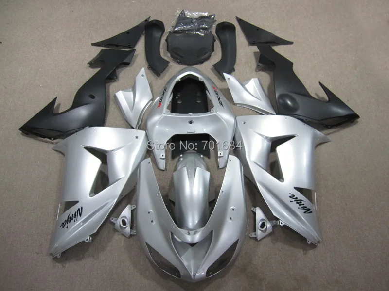 UV Paint Bodywork Fairing Injection Mold For Kawasaki Ninja ZX10R 2006 2007 (4) [CK1140]