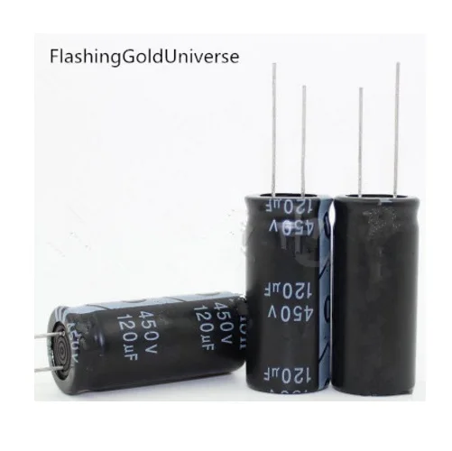 

10pcs 120UF 420V Electrolytic Capacitor 18X31mm 420V120UF best quality New origina