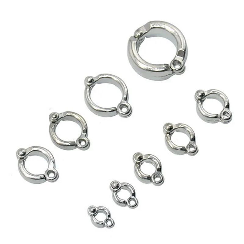 2 pcs/Set 3/4/5/6/7/8/9/12/14mm Parrot Leg Ring Alloy Outdoor Flying Training Pet Birds Pigeon Foot Rings Animal supplies