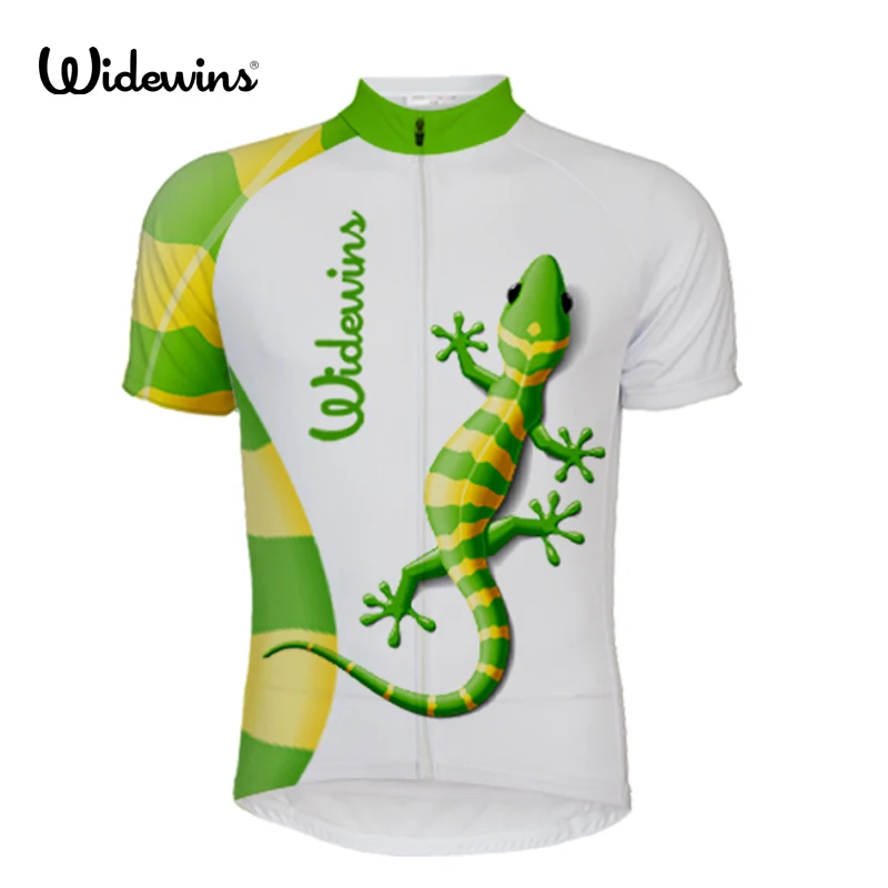 green House lizard Man Cycling Jersey Short Sleeve Jersey green Bike Bicycle Clothing For Spring Summer Autumn 5495