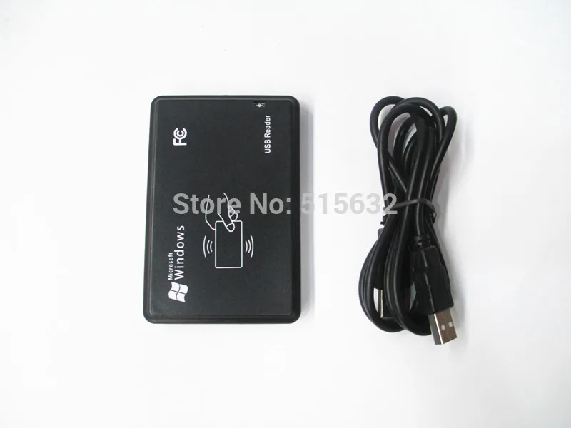 Customization Support 8-10 digital Security Black USB Proximity Sensor Smart RFID ID Card Reader writer 125Khz EM4100