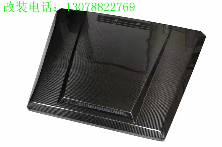 Fit for Benz G level modified carbon fiber bonnet G500 hood G55 open hole cover G63 fan hot engine cover