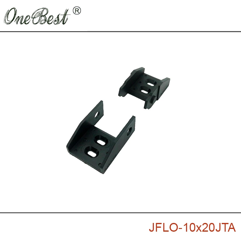 JFLO One Pair 10x20mm Drag Chain Joints Bridge Non Opening End Connectors Plastic Towline Cable Wire Carrier