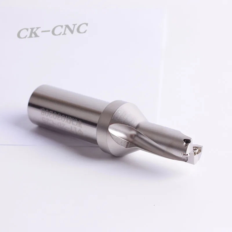 

hight quality WC-2D-18.5 C25 U drill indexable drill CNC TOOL 18.5mm-2D Machining length=37mm for WCMX03 0208 insert