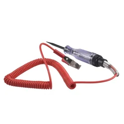 Car Test Tool Measuring Pencil DC 6V 12V 24V Spring Line Car Circuit Detector Testing Equipment Auto Repair tools