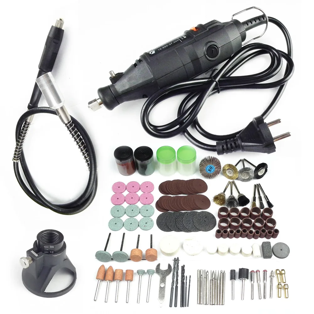 dremel mini drill engraver kit rotary tool accessories ferramentas electric power tools woodworking polishing wheels 220v