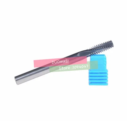 1PCS Carbide thread end mill 4F-M3 M4 M5 M6 M8 M10 M12 M14 M16*1.5 M8*1,thread mills,thread milling cutter with TIALN coating